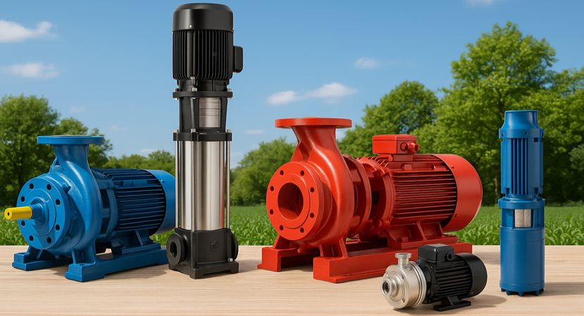 آموزش انتخاب پمپ صنعتی بر اساس هد و دبی